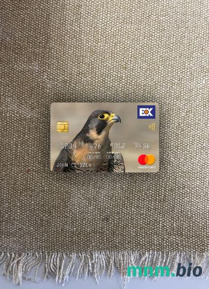 Pakistan The bank of Khyber bank wygląd zdjęcia mastercard skan PSD + zdjęcie